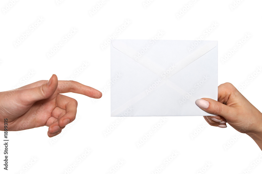 passing envelope