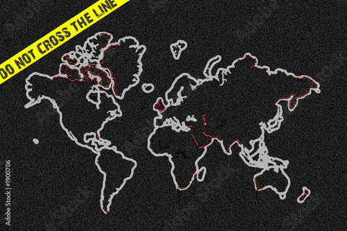 scène de crime sur notre planète, no comment?