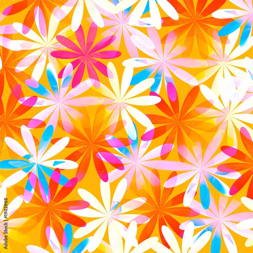 floral summer background