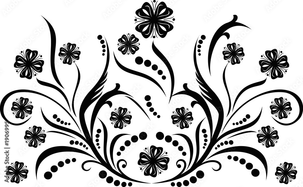 Obraz premium scroll, cartouche, decor, vector illustration