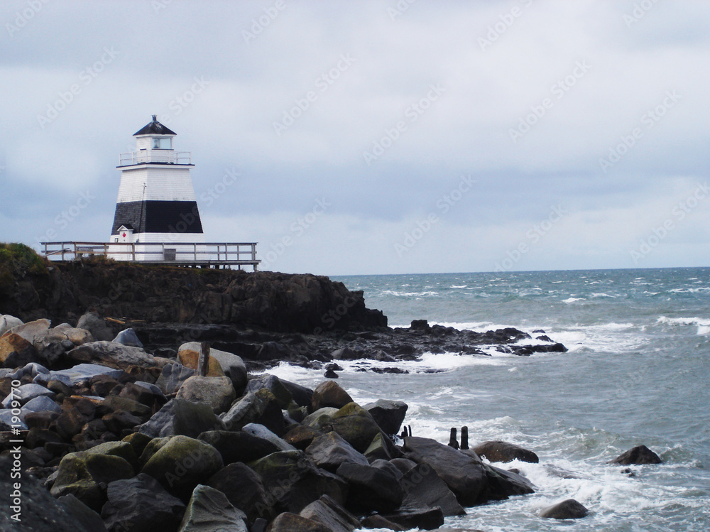lighthouse during the winter season