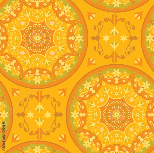 seamless retro wallpaper pattern