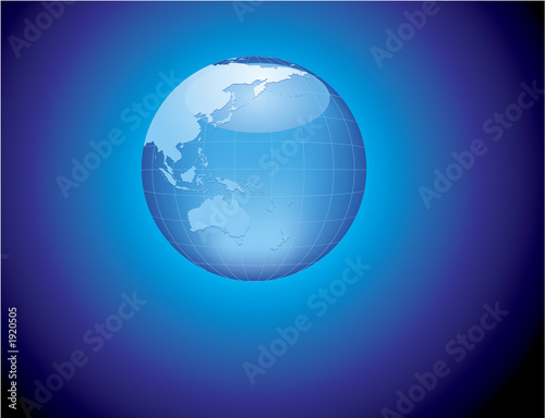 aqua globe - pacific ocean