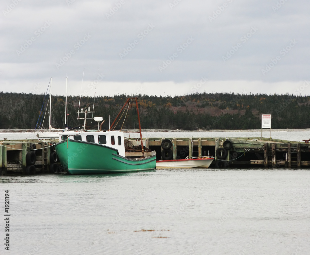 boat at a dock