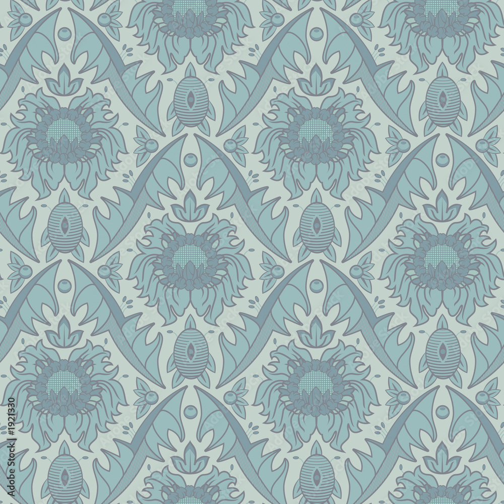 seamless vintage wallpaper pattern