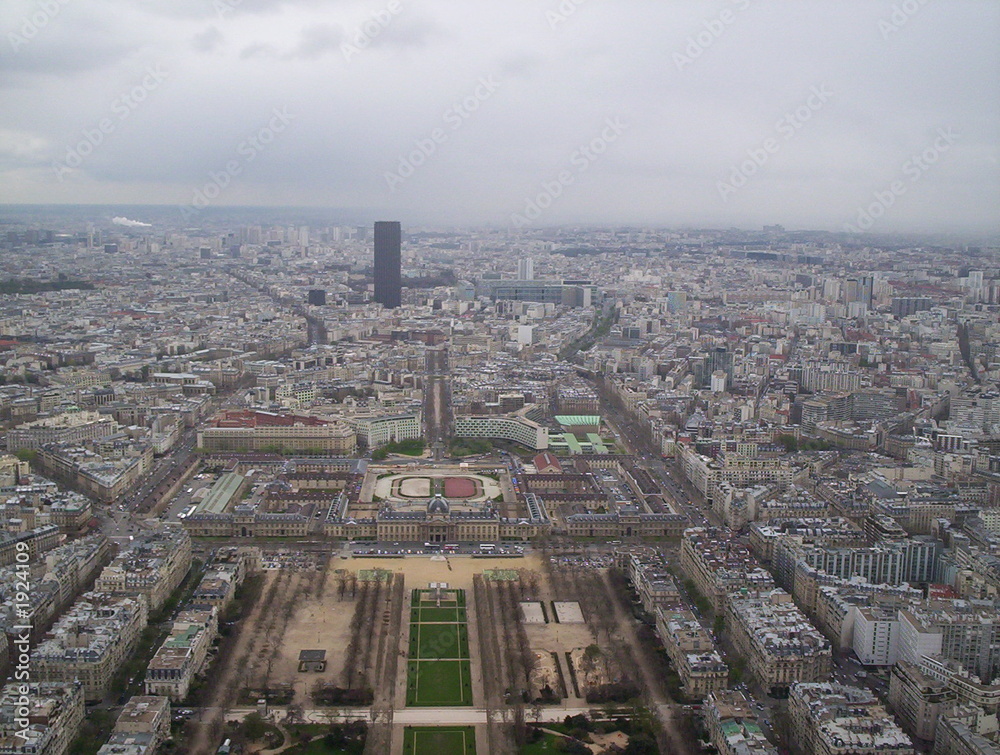 Paris - the city hights