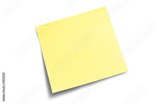 sticky note