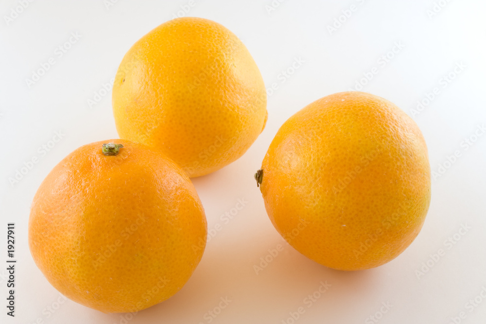 juicy tangerines isolated on white background juicy tangerines isolated on white background
