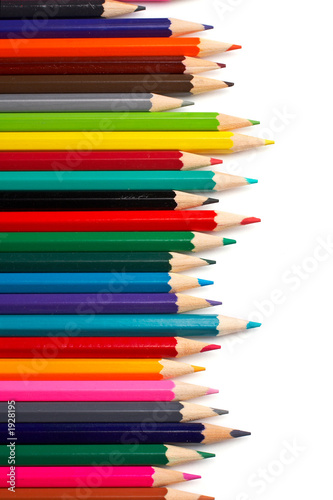 assortment of coloured pencils #1928195