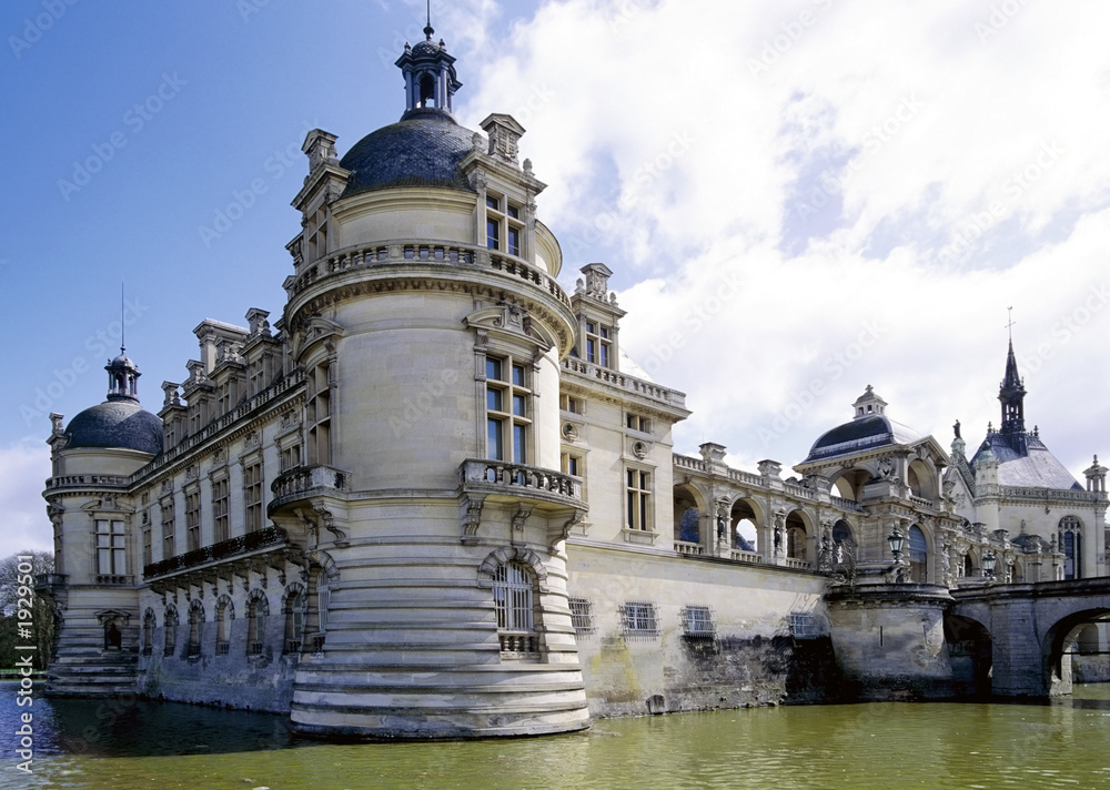 Naklejka premium chateau chantilly