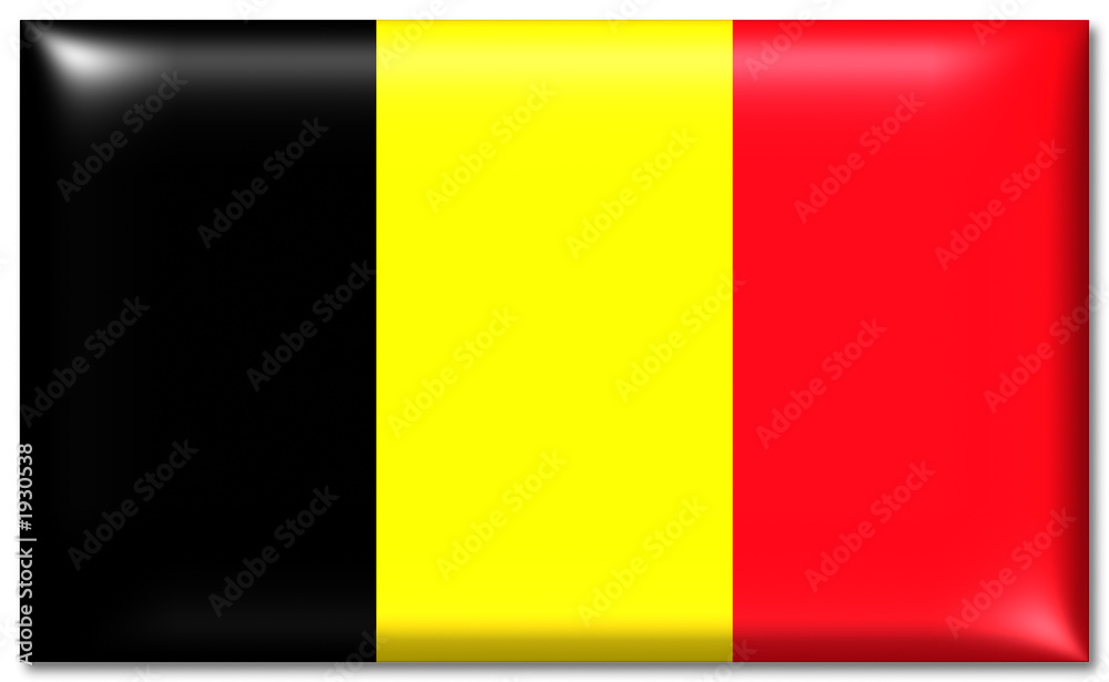 Obraz premium belgien fahne belgium flag