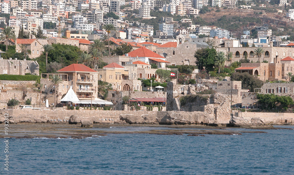 Fototapeta premium cityscape of beirut.