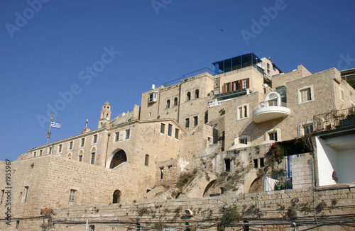 old jaffa (yaffo) port - view from the sea