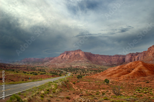 capitol reef national park scene