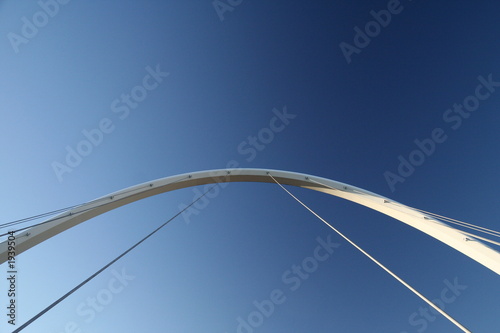 abstract millenium bridge