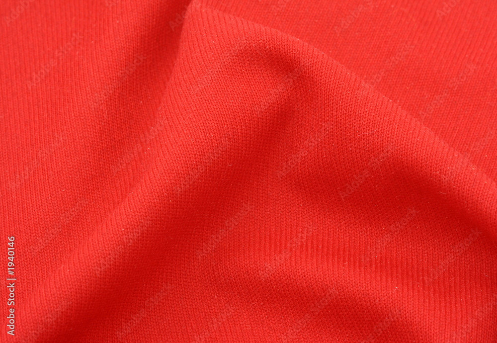 red cotton fabric with crease red cotton fabric with crease