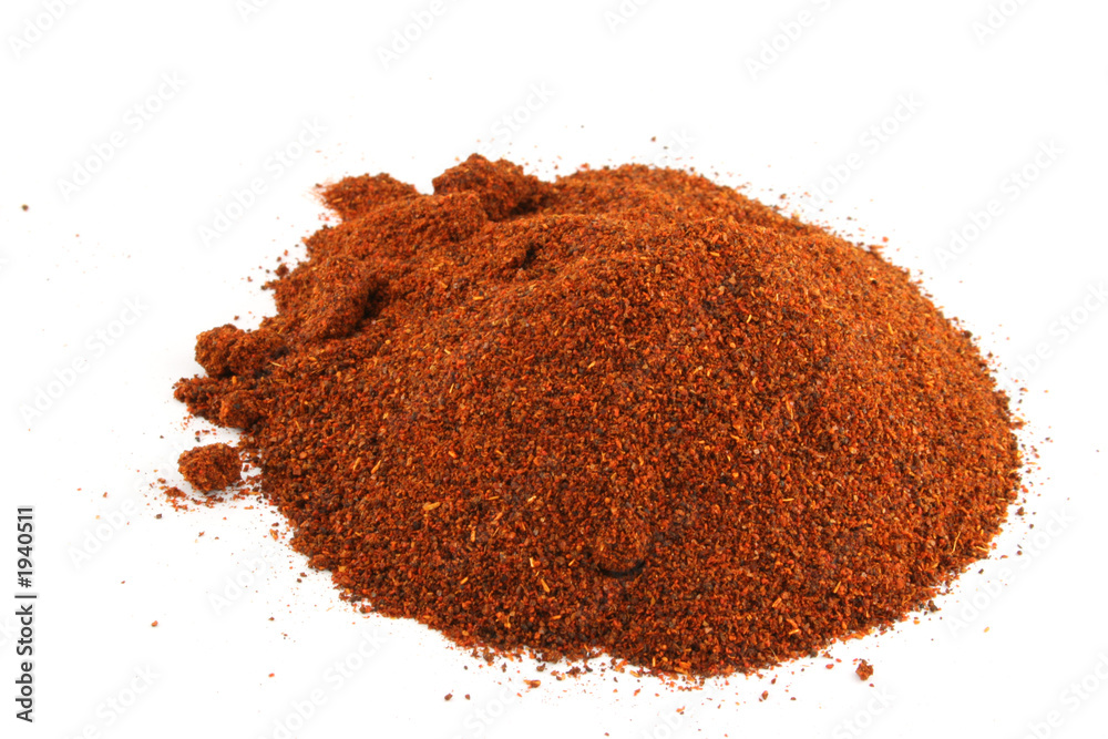red chili on an isolated background red chili on an isolated background