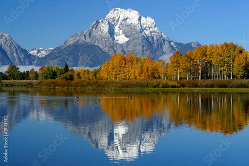 fall in the tetons