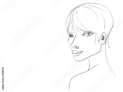 Cuadro en lienzo woman