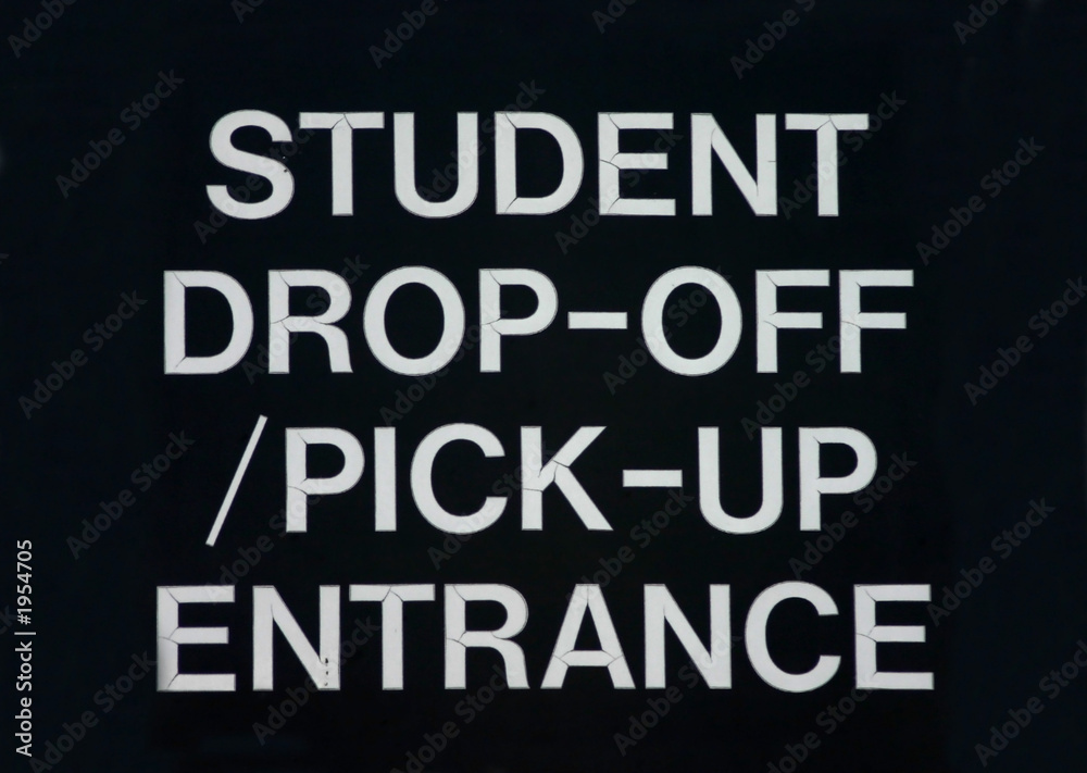 student sign student sign