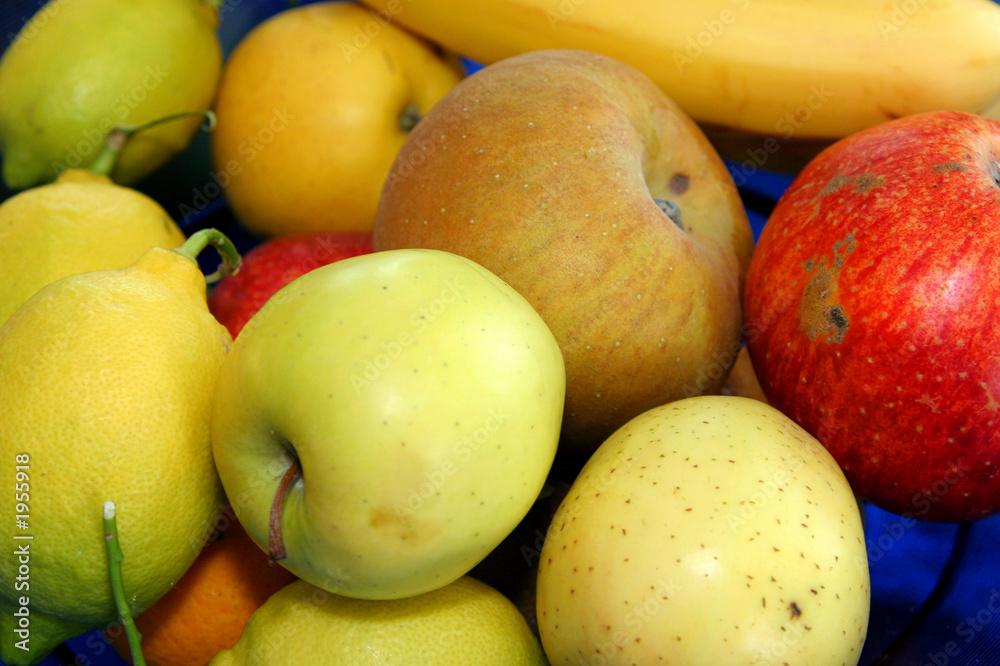 several fresh fruits