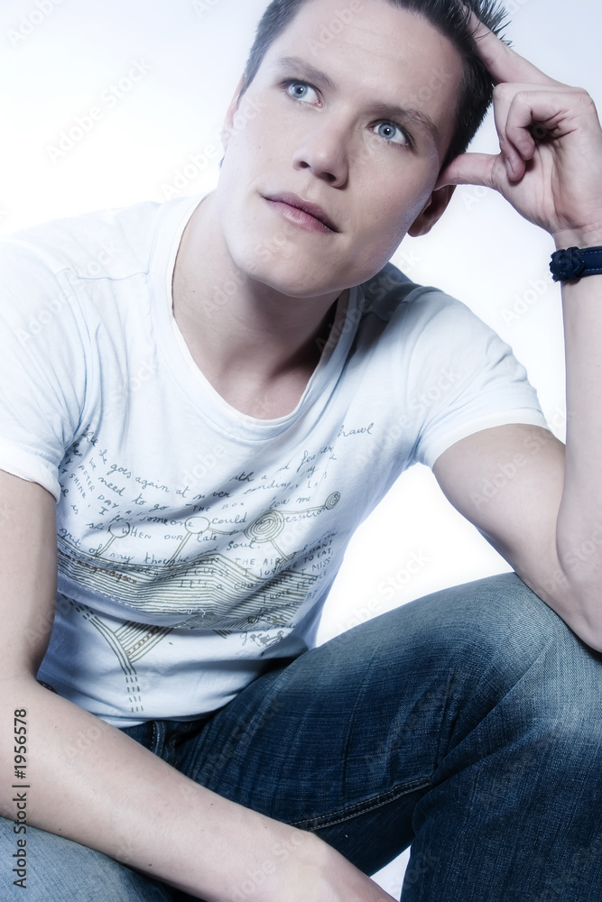 Fototapeta premium fashion boy