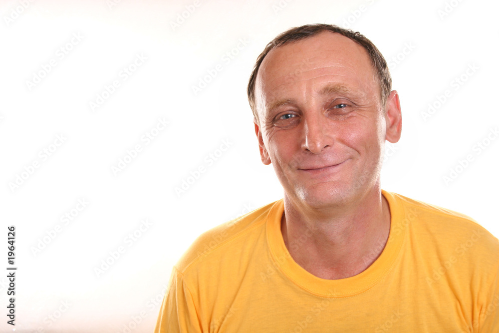 happy senior isolated happy senior isolated