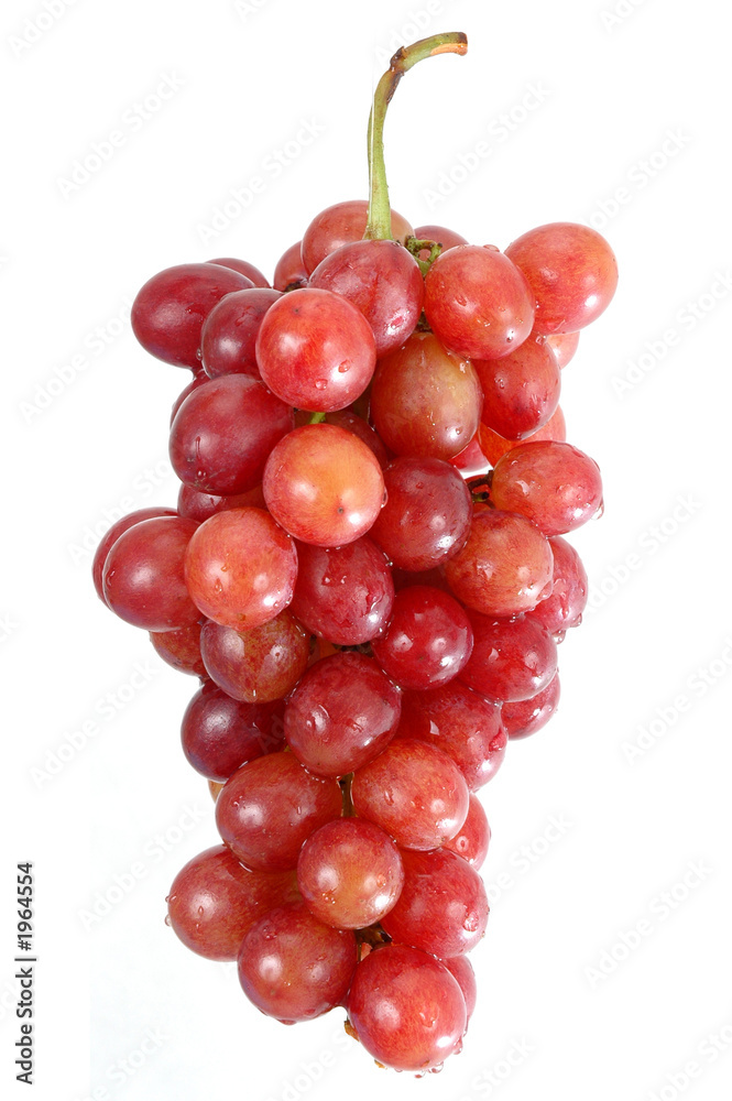 wet grapes