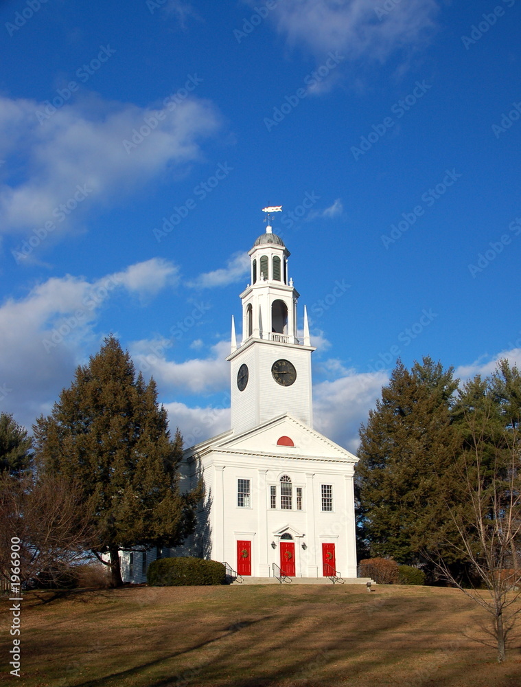 new england colonial church