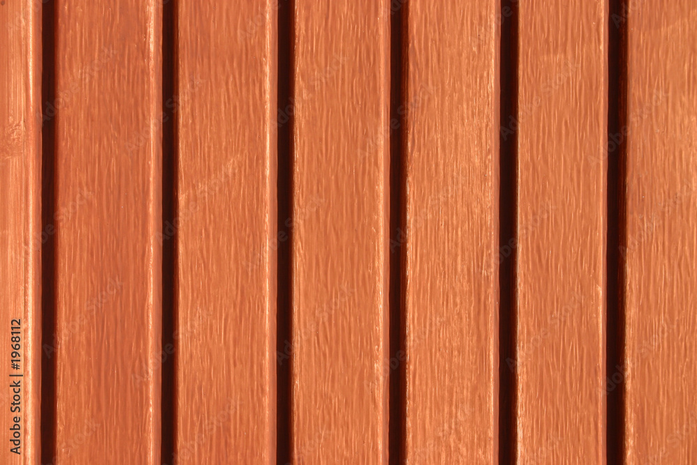 close up of an orange garage door. close up of an orange garage door.