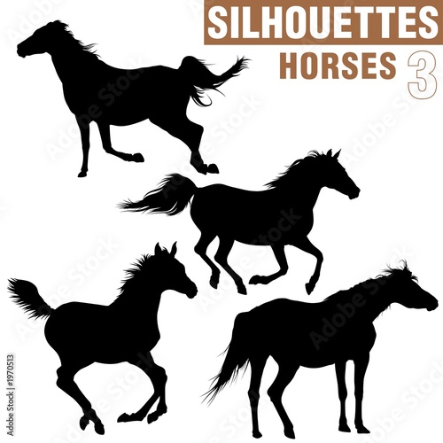horses silhouettes 3 #1970513