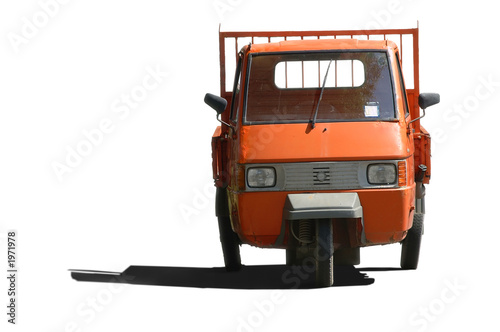   	kleines italienisches auto (freigestellt)