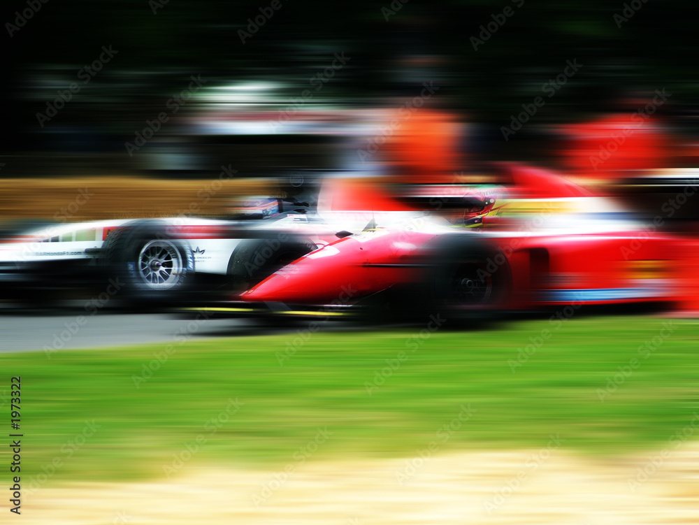 Obraz premium samochody wyścigowe