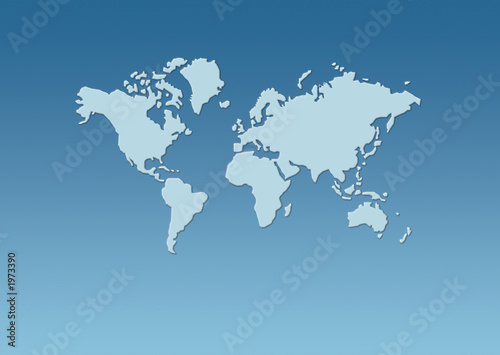 weltkarte - map of world