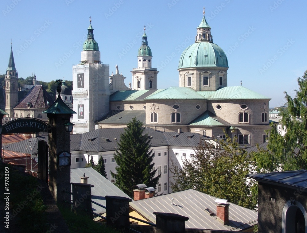 Naklejka premium salzburger dom