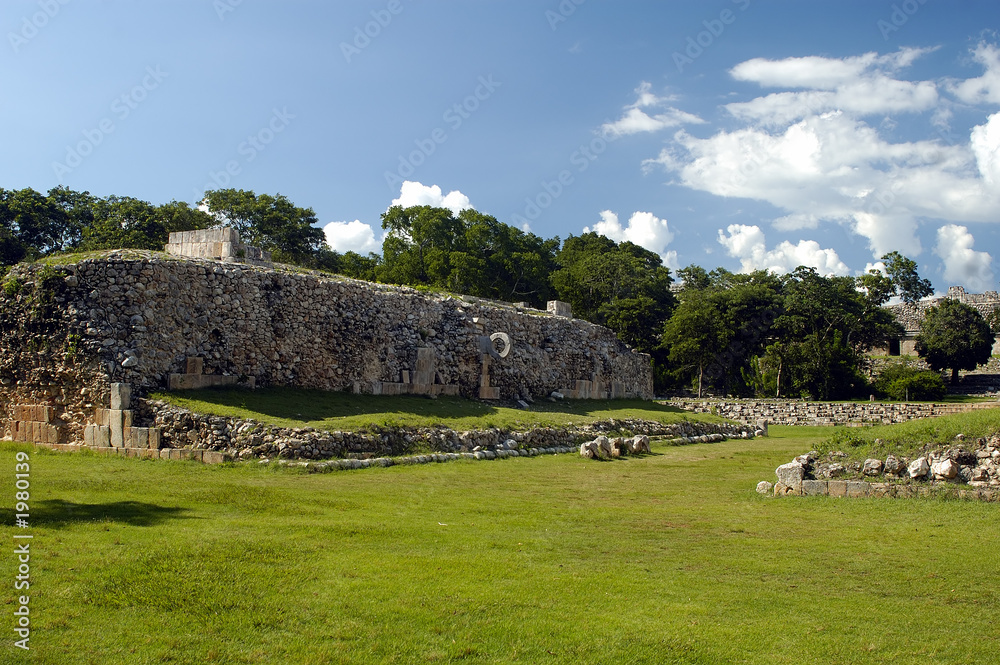 Fotografie mayan ball court