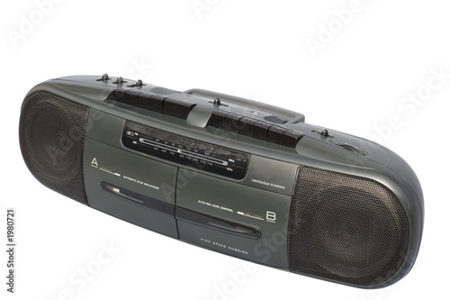 black boom box