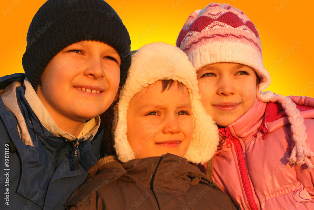 three children three children