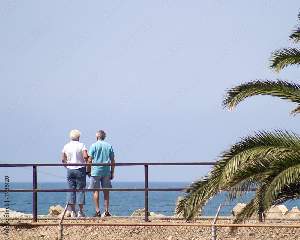 couple viewing ocean