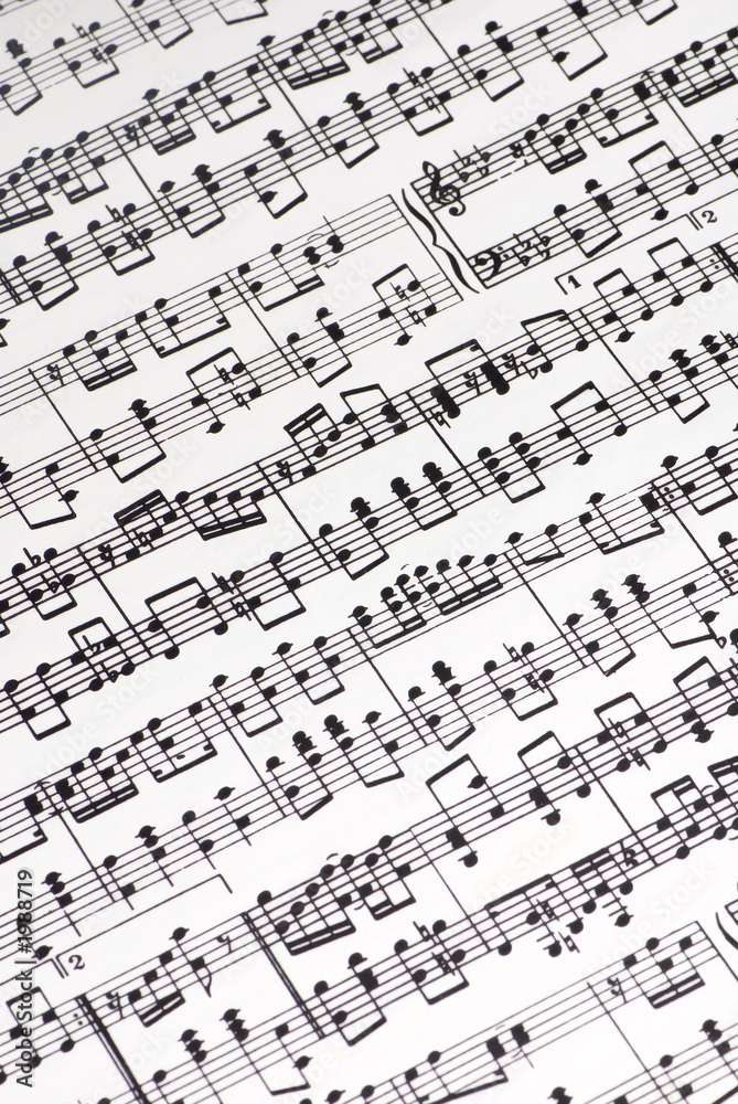 musical score