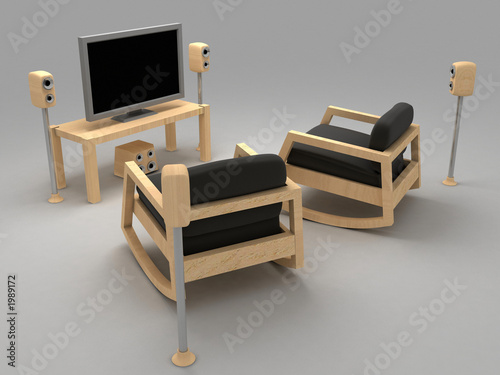 Canvas-taulu home theatre