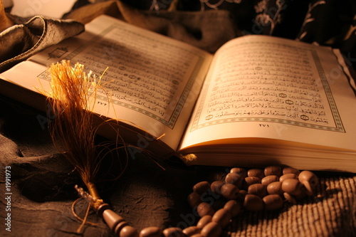 holy book & rosary