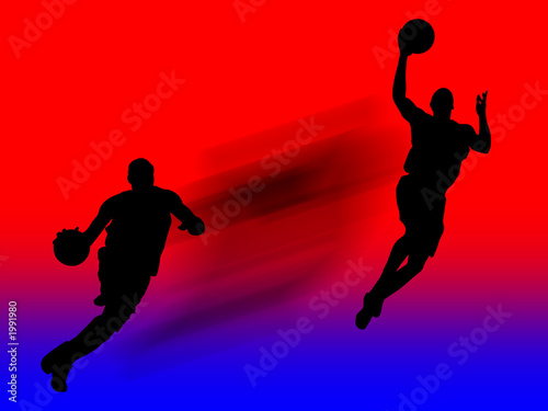 basketball player in action