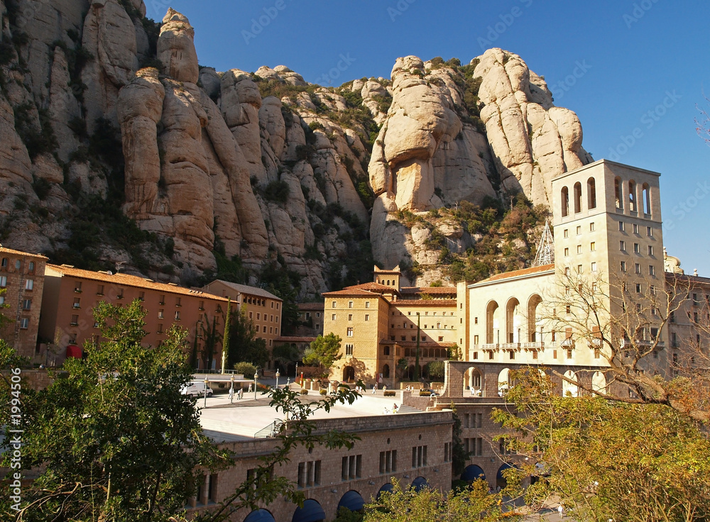 Obraz premium montserrat monastery near barselona