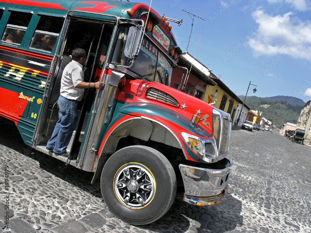 Naklejka premium bus