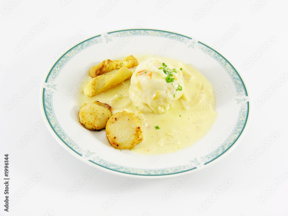 médaillon de sole et coquilles st jacques médaillon de sole et coquilles st jacques