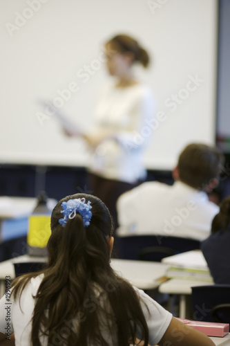 teacher lecturing