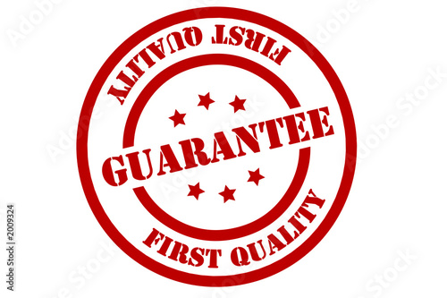 guarantee label