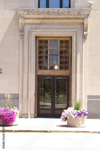traditional formal doorway