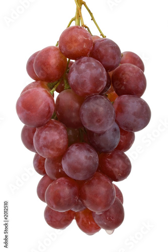 bunch of red grapes